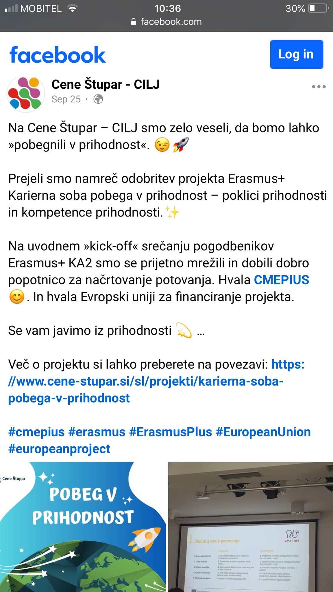 Facebook Cene Štupar 25. 9. 2023 2