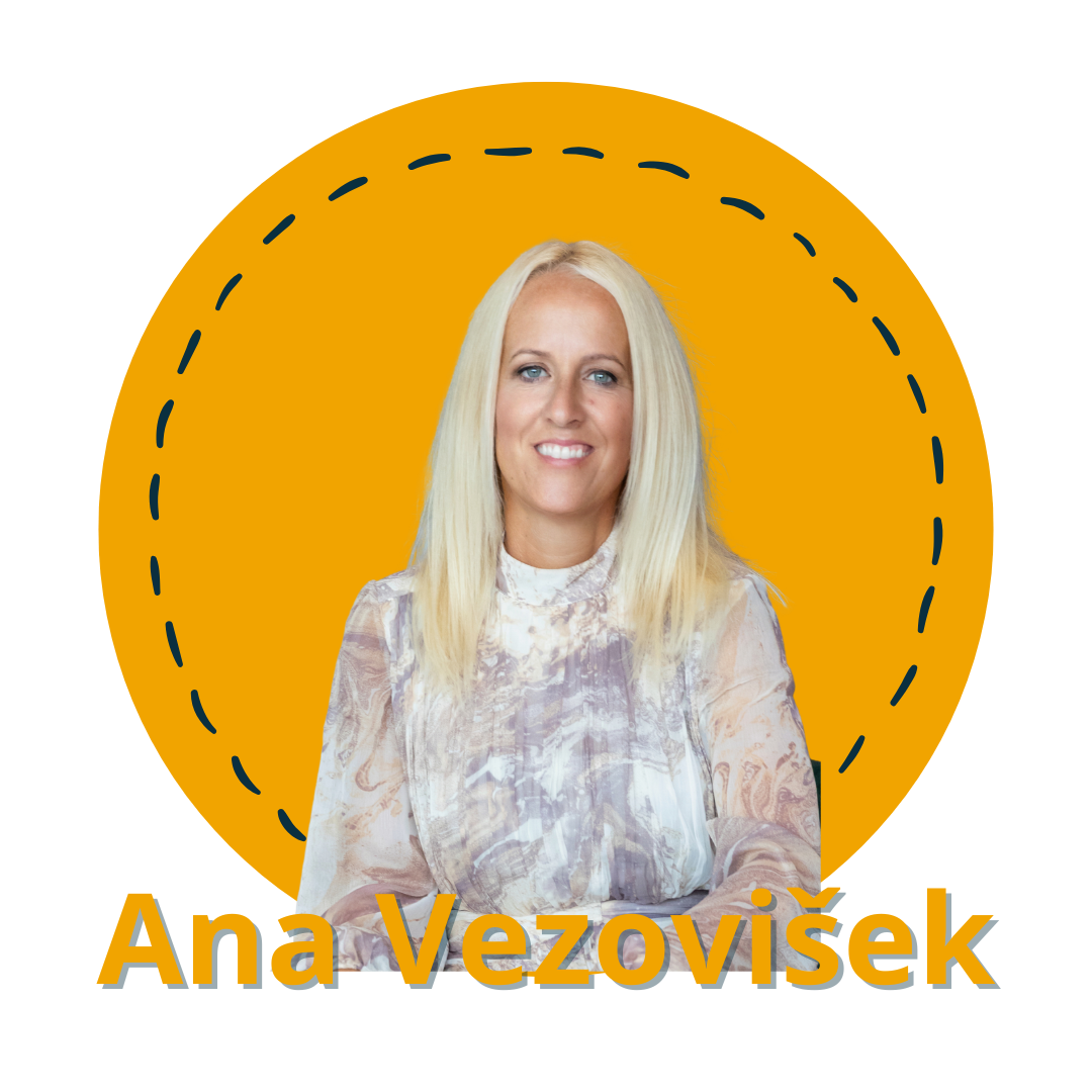 portret predavateljice Ane Vezovišek